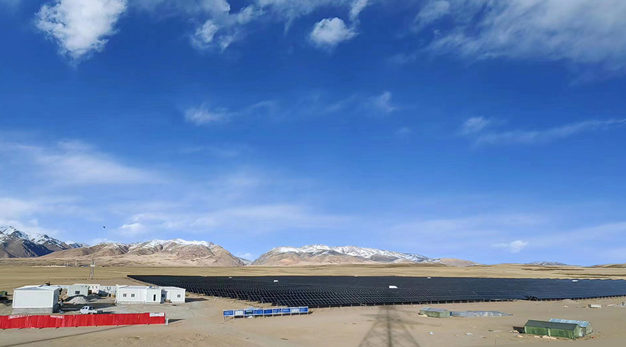 杏鑫娱乐集成 | 华能阿里普兰20MW光伏/20MWh储能电站成功并网