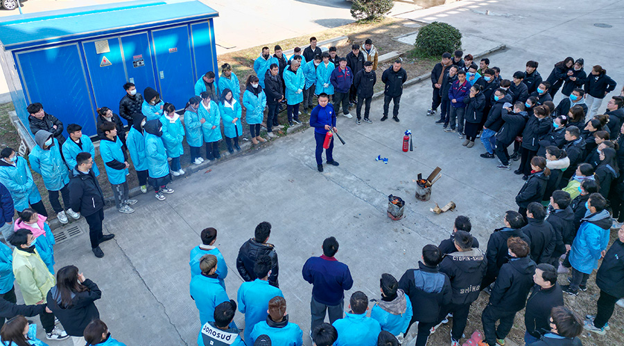 安全生产，预防第一 | 杏鑫娱乐储能开展2023年春季消防演练