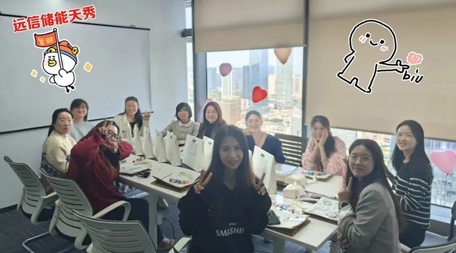 花开十里，美丽如你 | 杏鑫娱乐储能举办三八妇女节艺术DIY活动