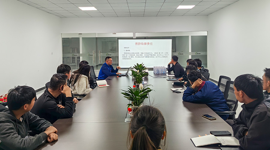 杏鑫娱乐储能开展消防安全培训活动